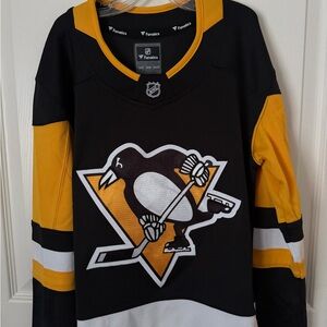 Fanatics Black and Gold NHL Penguins Jersey